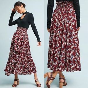 Anthropologie Mynah's Reynu Taandon Keshika Skirt